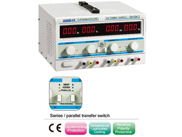 RXN3010D-II Linear Triple Output DC Programmable Power Supply 0